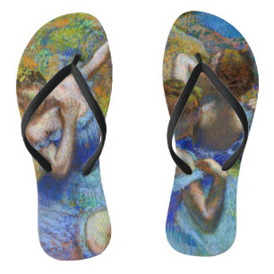Edgar Degas - Blauwe Danseressen Teenslippers