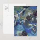 Edgar Degas | Blauwe dansers, c.1899 Briefkaart (Voorkant / Achterkant)