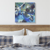 Edgar Degas | Blauwe dansers, c.1899 Canvas Afdruk (Insitu (Slaapkamer))