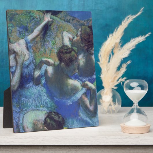Edgar Degas | Blauwe dansers, c.1899 Fotoplaat (Zijkant)