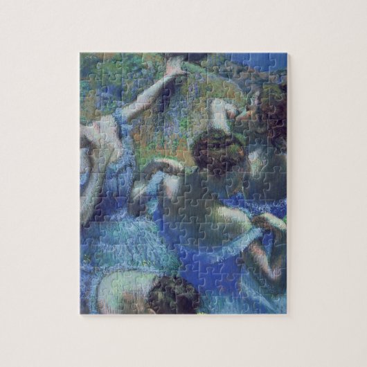 Edgar Degas | Blauwe dansers, c.1899 Legpuzzel (Verticaal)