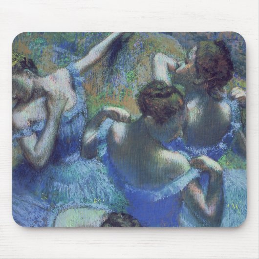 Edgar Degas | Blauwe dansers, c.1899 Muismat (Voorkant)