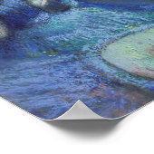 Edgar Degas | Blauwe dansers, c.1899 Poster (Hoek)