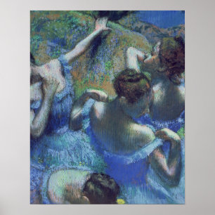 Edgar Degas   Blauwe dansers, c.1899 Poster