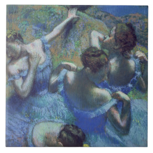 Edgar Degas Blauwe dansers, c.1899 Tegeltje
