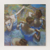 Edgar Degas Blue Ballet Dancers Classic Impression Legpuzzel (Verticaal)