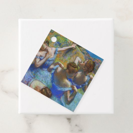 Edgar Degas - Blue Dancers Bedankjes Labels (In situ)