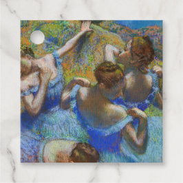 Edgar Degas - Blue Dancers Bedankjes Labels