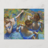 Edgar Degas - Blue Dancers Briefkaart (Voorkant)