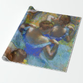 Edgar Degas - Blue Dancers Cadeaupapier (Uitgerold)
