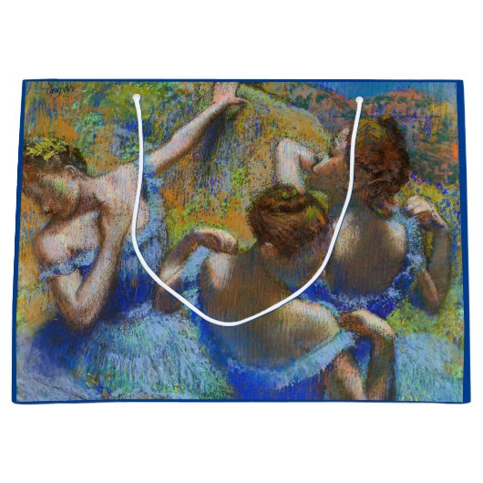 Edgar Degas - Blue Dancers Groot Cadeauzakje (Voorkant)