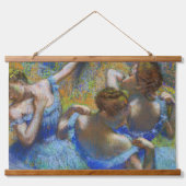 Edgar Degas - Blue Dancers Hangend Wandkleed (Voorkant)