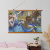 Edgar Degas - Blue Dancers Hangend Wandkleed (Slaapkamer)