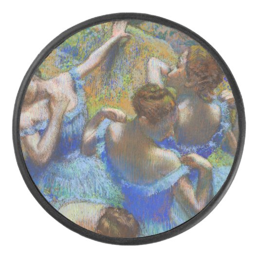 Edgar Degas - Blue Dancers Hockey Puck (Voorkant)