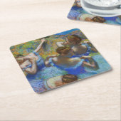 Edgar Degas - Blue Dancers Kartonnen Onderzetters (Schuin)