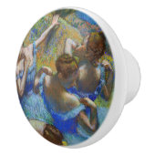 Edgar Degas - Blue Dancers Keramische Knop (Rechts)