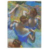 Edgar Degas - Blue Dancers Klembord (Achterkant)