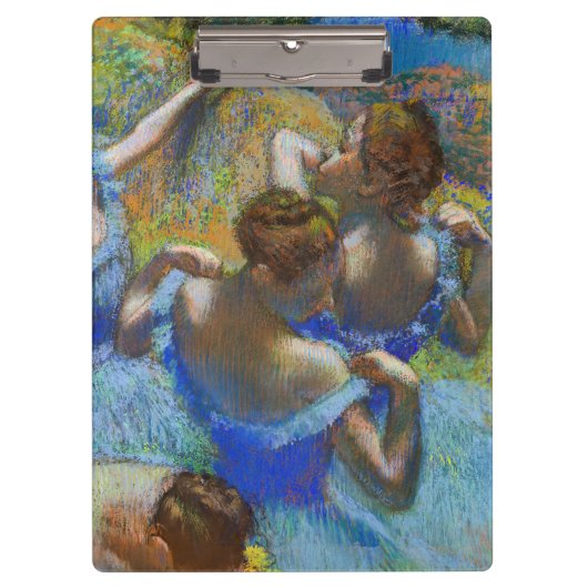Edgar Degas - Blue Dancers Klembord (Voorkant)