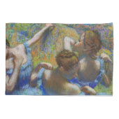 Edgar Degas - Blue Dancers Kussensloop (Achterkant)