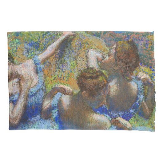 Edgar Degas - Blue Dancers Kussensloop (Voorkant)