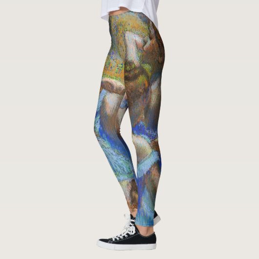 Edgar Degas - Blue Dancers Leggings (Links)