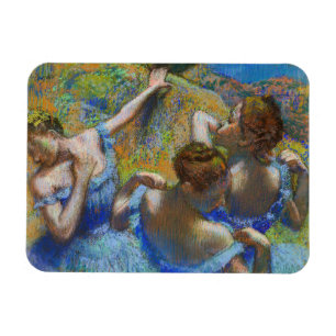 Edgar Degas - Blue Dancers Magneet
