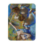 Edgar Degas - Blue Dancers Magneet (Verticaal)