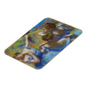 Edgar Degas - Blue Dancers Magneet (Linkerzijde)