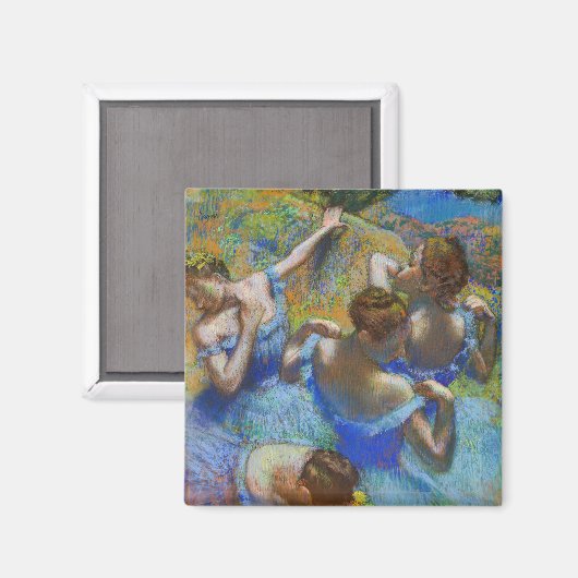 Edgar Degas - Blue Dancers Magneet (Voorkant / Achterkant)