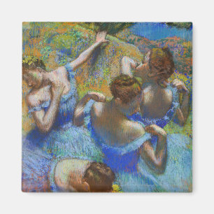 Edgar Degas - Blue Dancers Magneet