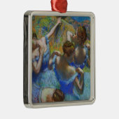 Edgar Degas - Blue Dancers Metalen Ornament (Rechts)