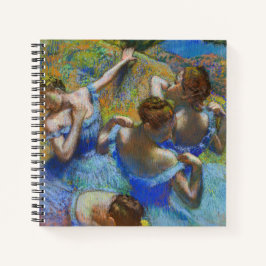 Edgar Degas - Blue Dancers Notitieboek