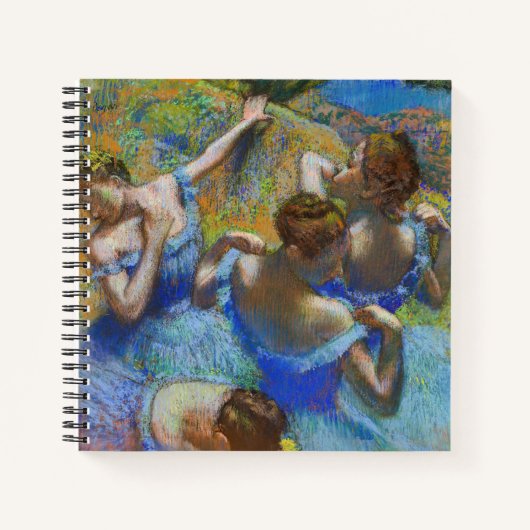 Edgar Degas - Blue Dancers Notitieboek (Voorkant)