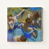 Edgar Degas - Blue Dancers Notitieboek (Achterkant)