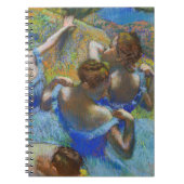 Edgar Degas - Blue Dancers Notitieboek (Voorkant)