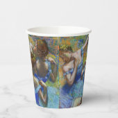 Edgar Degas - Blue Dancers Papieren Bekers (Links)