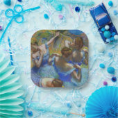 Edgar Degas - Blue Dancers Papieren Bordje (Feest)