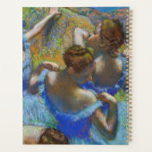 Edgar Degas - Blue Dancers Planner (Achterkant)