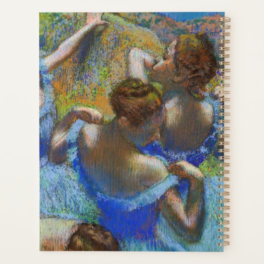Edgar Degas - Blue Dancers Planner (Achterkant)