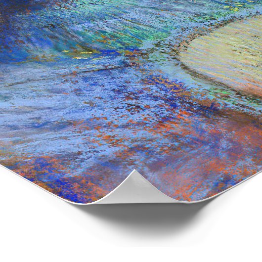 Edgar Degas - Blue Dancers Poster (Hoek)