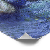 Edgar Degas - Blue Dancers Poster (Hoek)