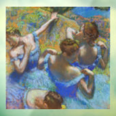 Edgar Degas - Blue Dancers Raamsticker (Vel 3)