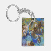Edgar Degas - Blue Dancers Sleutelhanger (Voorkant Links)