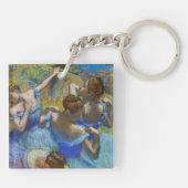 Edgar Degas - Blue Dancers Sleutelhanger (Achterkant)
