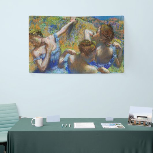 Edgar Degas - Blue Dancers Spandoek (Beurs)