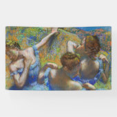 Edgar Degas - Blue Dancers Spandoek (Horizontaal)