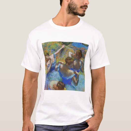 Edgar Degas - Blue Dancers T-shirt (Voorkant)
