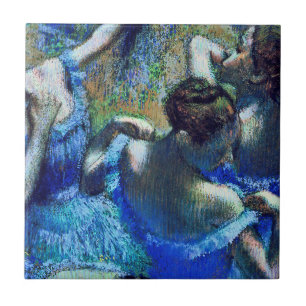Edgar Degas - Blue Dancers Tegeltje