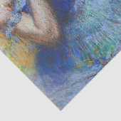 Edgar Degas - Blue Dancers Tissuepapier (Detail)