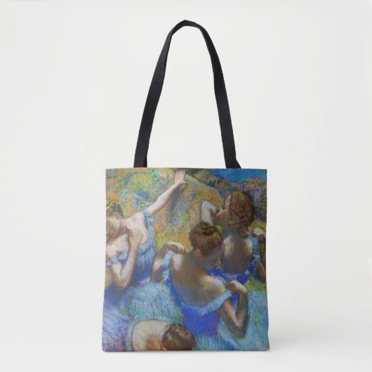 Edgar Degas - Blue Dancers Tote Bag (Voorkant)